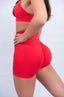 ROSE SEAMLESS SCRUNCH SHORTS